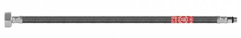 Подводка гибкая для смесителя «Tucai» 1/2-M10x1 L17 0.8м  в полимерной (антикоррозийной) оплетке (1шт.) 80 см