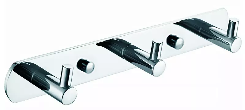 

Планка с крючками «Azario» Nessy AZ1513 на стену хром