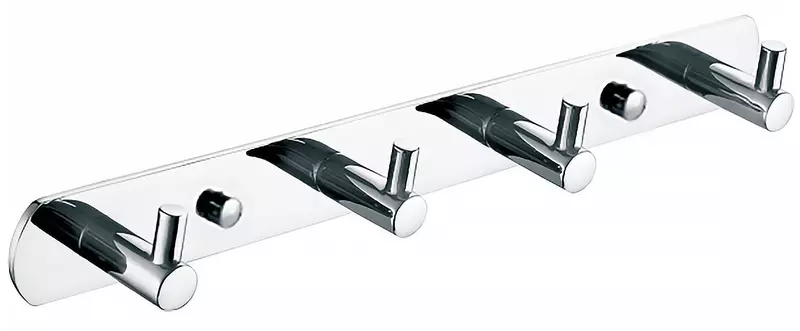 

Планка с крючками «Azario» Nessy AZ1514 на стену хром