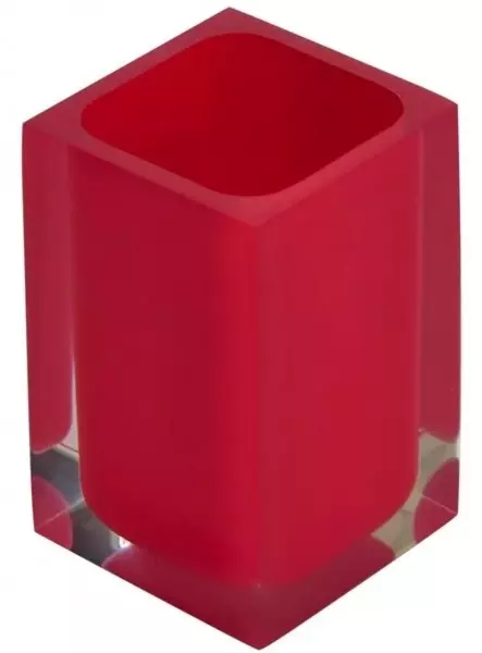 

Стакан для зубных щёток «Ridder» Colours 22280106 на стол красный