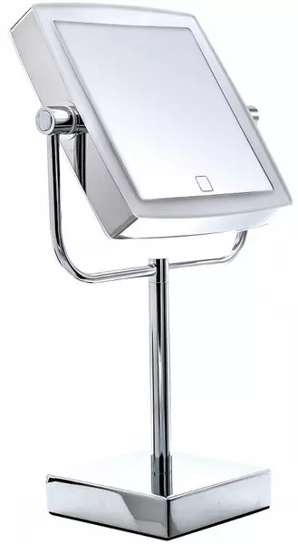 

Косметическое зеркало «Ridder» Snow White О3210500 на стол 1х/5х-увеличение хром