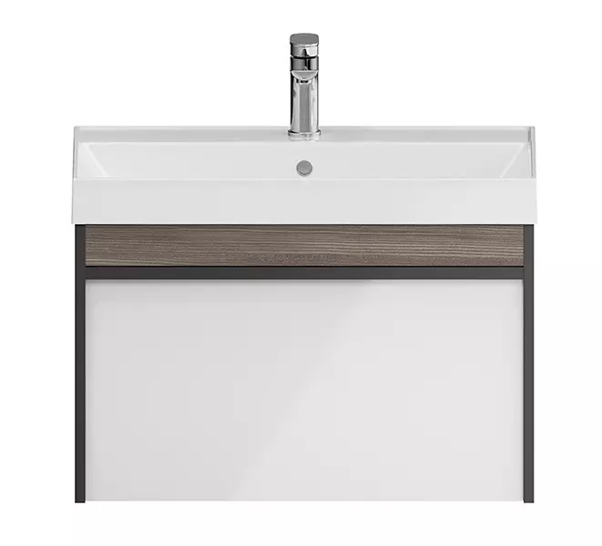 

Тумба с раковиной «Kerama Marazzi» Modula 70 (Cubo 70/48) подвесная арабика