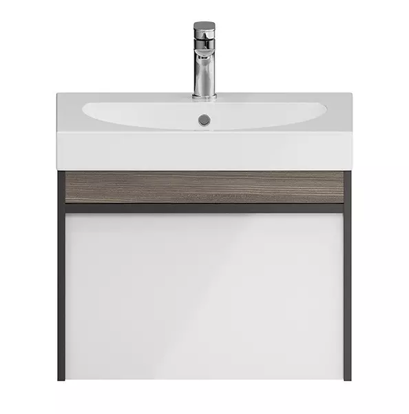 

Тумба с раковиной «Kerama Marazzi» Modula 60 (Buongiorno 60/48) подвесная арабика