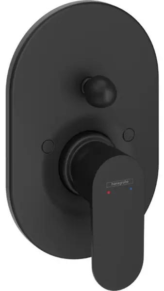 

Внешняя часть смесителя «Hansgrohe» Rebris S 72449670 чёрная матовая