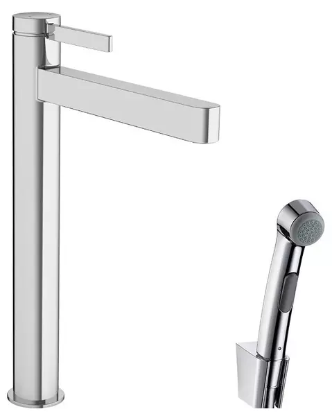 

Смеситель для раковины с гигиеническим душем «Hansgrohe» Finoris 76220000 хром