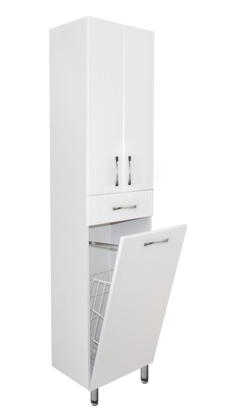 Шкаф Style Line Стандарт 48 с корзиной белый 16625₽