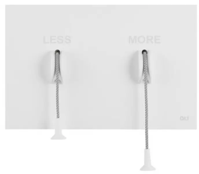 

Кнопка смыва «Oli» Less is More 883526 белая