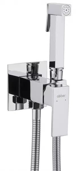 

Смеситель с гигиеническим душем «Abber» Daheim AF8226 хром