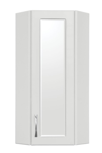 Подвесной шкаф Style Line Стандарт 30 стекло подвесной угловой белый правый 6480₽