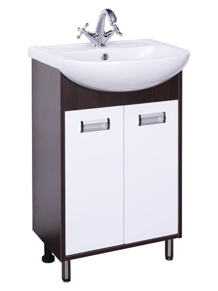 Тумба с раковиной Style Line Эко Стиль-9 50 Ладога 50 белаявенге 10330₽