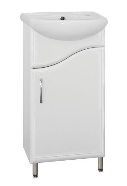 Тумба с раковиной Style Line Эко Волна 2-40 Азов 40 белая 8325₽