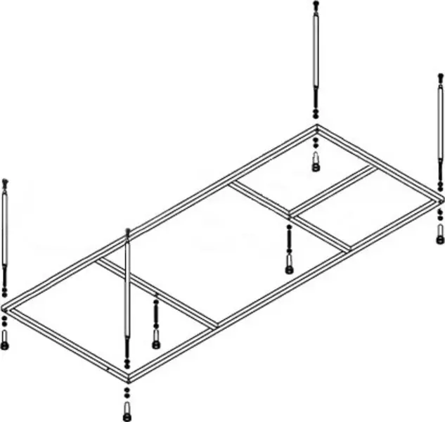 Каркас под ванну «Cezares» Plane 190/90