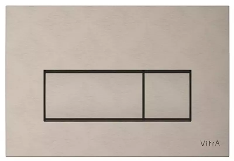 

Кнопка смыва «Vitra» Root Square 740-2395 Brushed Nickel