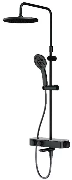 

Душевая система «Am.Pm» Inspire V2.0 F0750A522 с термостатом чёрная матовая