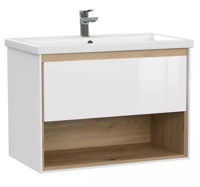 

Тумба с раковиной «Cersanit» Louna 80 64071 (Como 80) подвесная белая