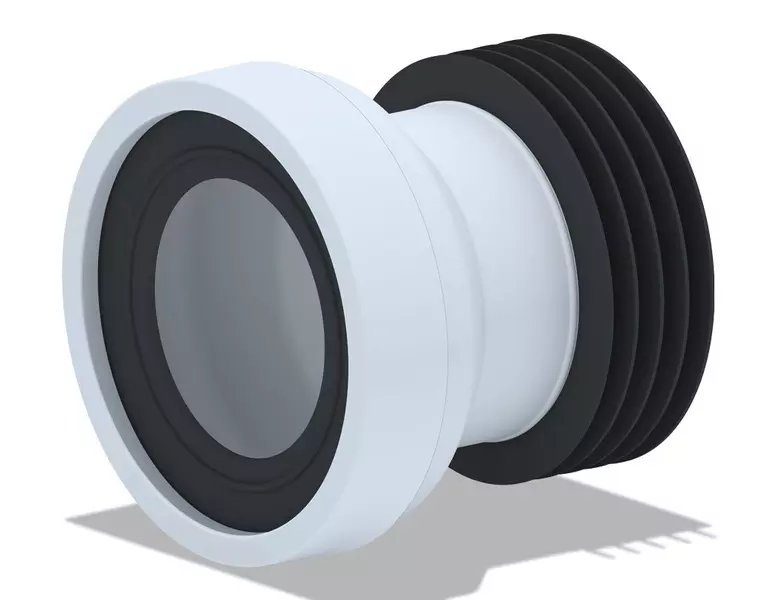 Патрубок для унитаза «АНИпласт» W1218 труба фановая