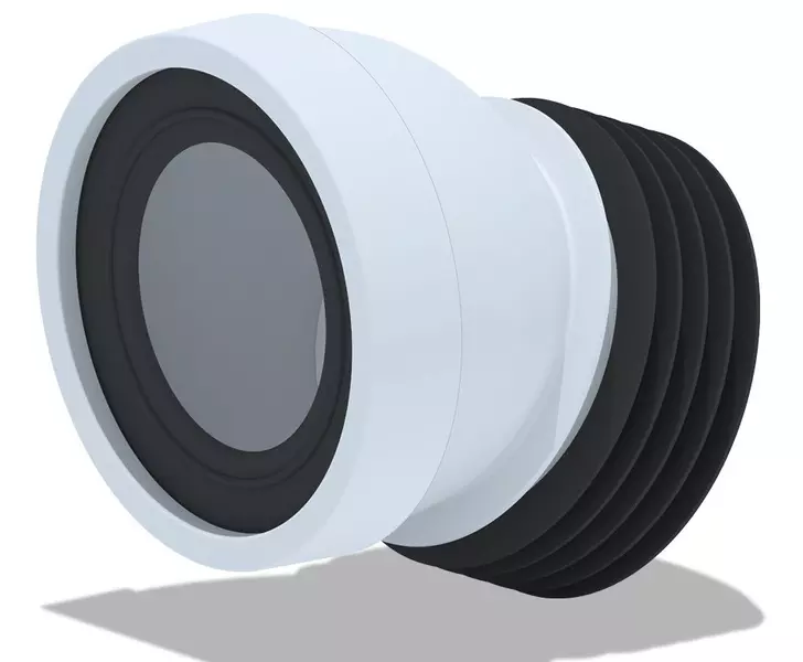 Колено для унитаза «АНИпласт» W2228 труба фановая