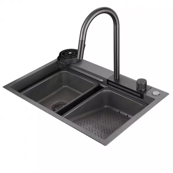 

Мойка для кухни «Abber» Wasser Kreis AF2194NG нержавеющая сталь никель