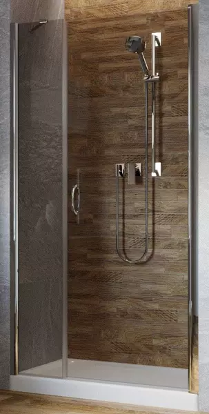 

Душевая дверь «Vegas Glass» EP-F-2 Lux 150/199,5 графит/хром правая