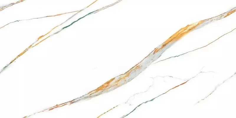 

Напольная плитка «LV Granito» Iconica Statuario Colorica Glossy 120x60 СК000041655 white