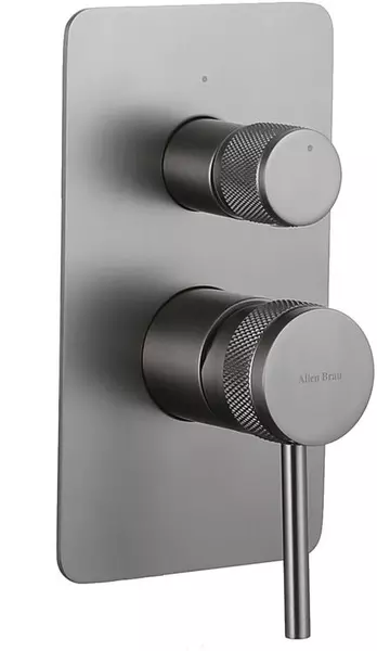 

Смеситель для душа «Allen Brau» Priority X2 5.31011-MG брашированный графит