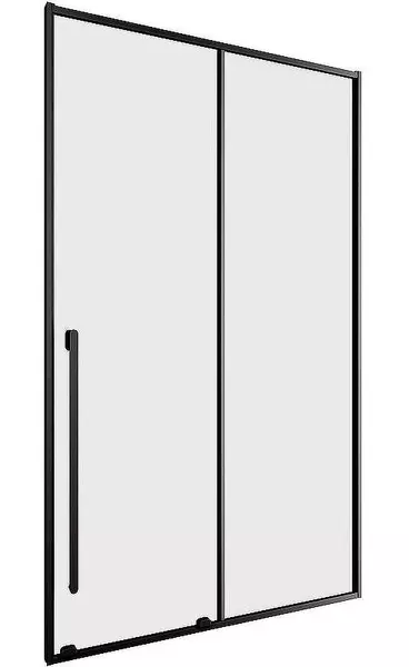 Душевая дверь Allen Brau Fantasy 20 31100631 120 прозрачнаячёрная матовая универсальная 38865₽