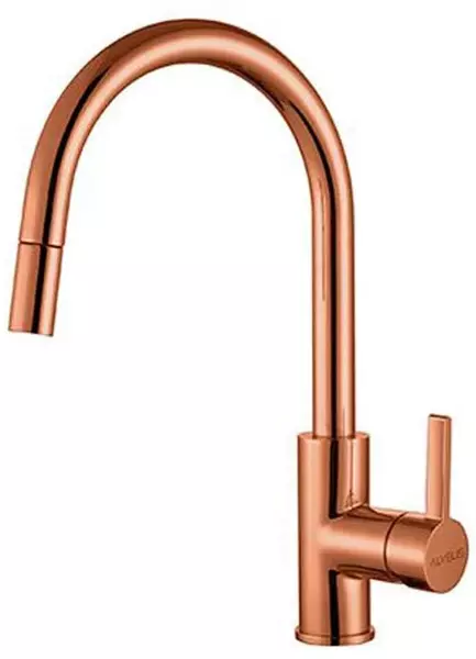 

Смеситель для кухонной мойки «Alveus» Tesla-P Monarch 1129049 с выдвижным изливом cooper