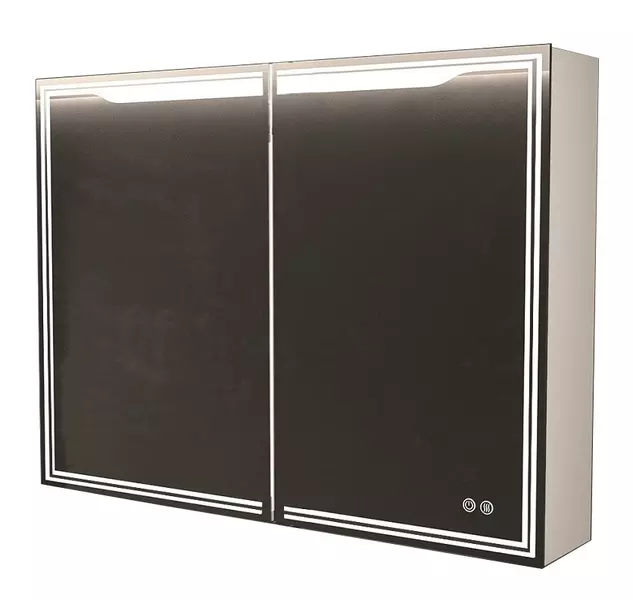 

Зеркальный шкаф «Art&Max» Merano 100/80 с подсветкой Bianco Lucido