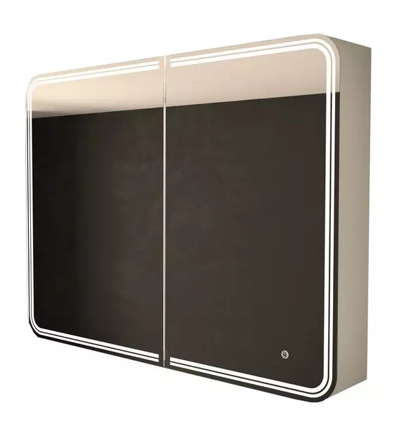 

Зеркальный шкаф «Art&Max» Verona 90/80 с подсветкой Bianco Lucido