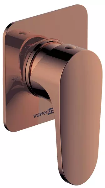 

Смеситель для душа «WasserKRAFT» Asphe 7751 розовое золото