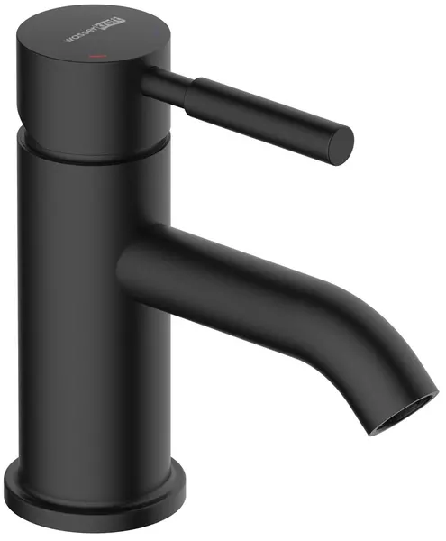 

Смеситель для раковины «WasserKRAFT» Gollach 3305 чёрный матовый