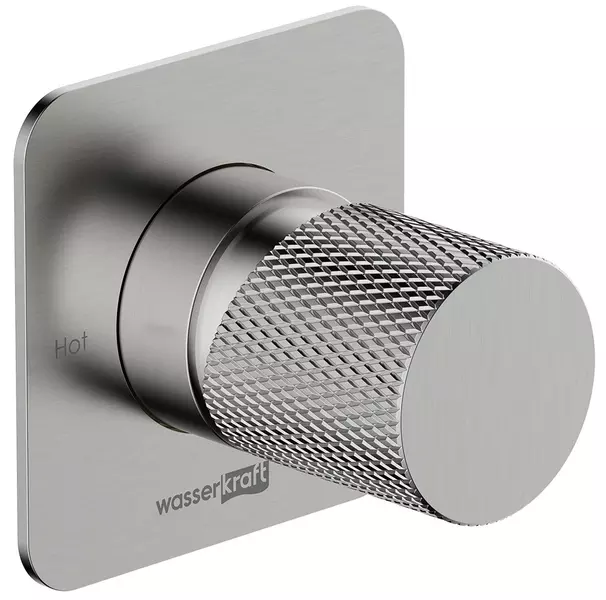 

Смеситель для душа «WasserKRAFT» Tauber 6451 никель