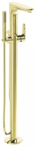 

Напольный смеситель для ванны «Vitra» Root Round A4274123EXP золото