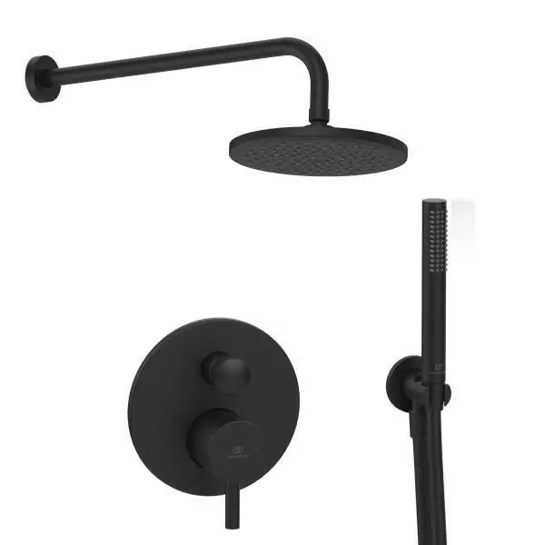 

Душевая система «Ideal Standard» CeralineBD192XG чёрная матовая