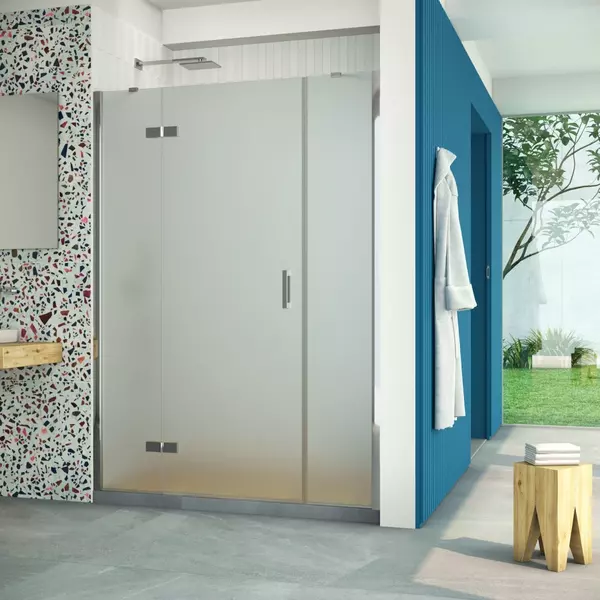 

Душевая дверь «Vegas Glass» AFP-F Retta 160/199,5 сатин/глянцевый хром левая