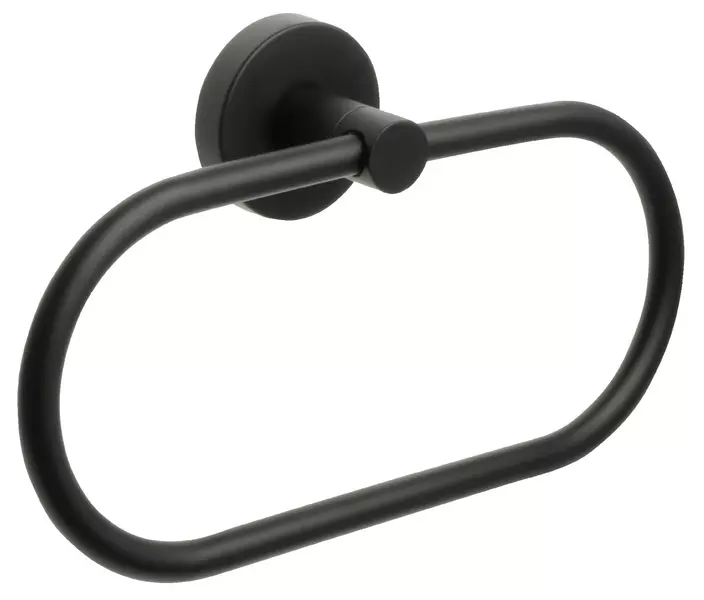 

Полотенцедержатель «Fixsen» Comfort Black FX-86011 на стену чёрный матовый