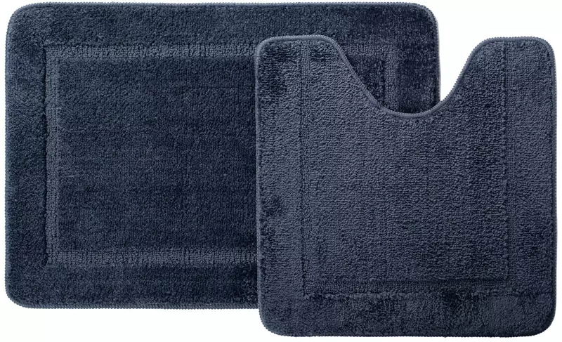 

Комплект ковриков в ванну «Iddis» Promo PSET05Mi13 65/45+45/45 микрофибра синий