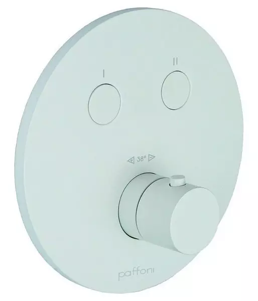 

Внешняя часть смесителя «Paffoni» Compact Box CPT018BO белая матовая