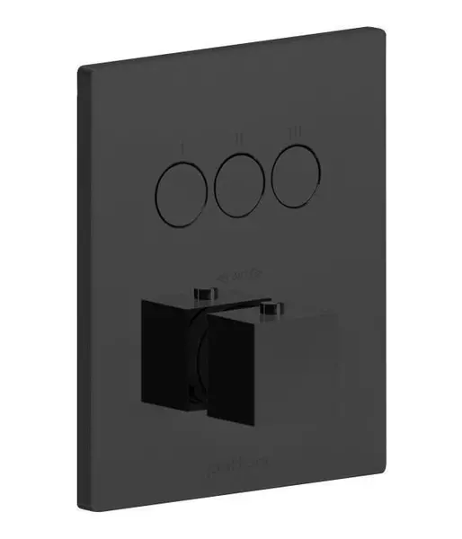 

Внешняя часть смесителя «Paffoni» Compact Box CPT519NO чёрная матовая
