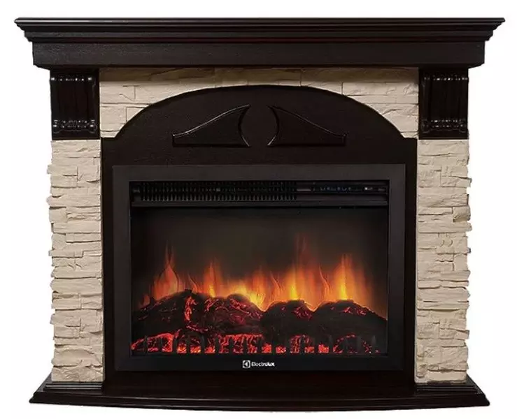 

Портал «Firelight» Torre 25S камень слоновая кость/венге