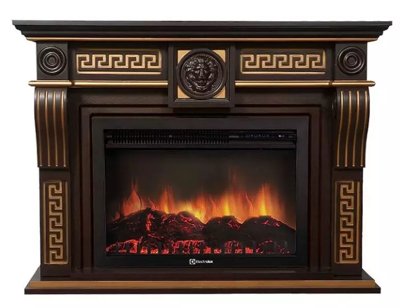 

Портал «Firelight» Vittoriano 30 Темный дуб с золотой патиной