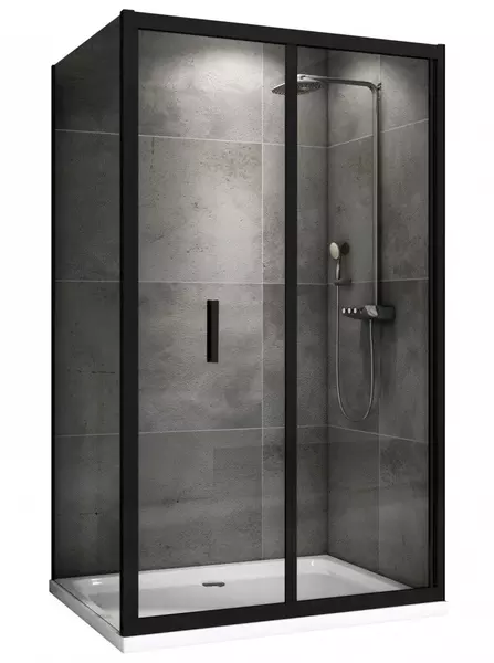

Душевой угол-ограждение «Abber» Sonnenstrand AG07120B-S70B 120/70 прямоугольный прозрачный/чёрный без поддона универсальный