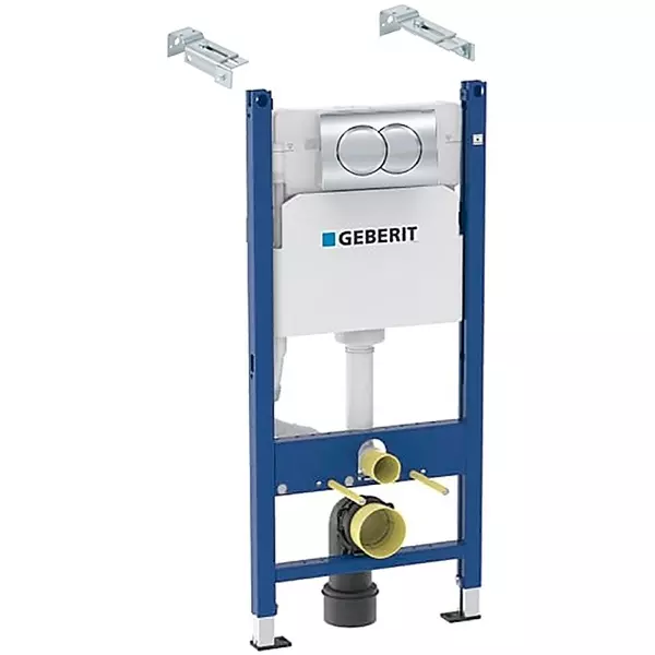 

Инсталляция для унитаза с кнопкой «Geberit» Duofix Delta 458.149.21.1