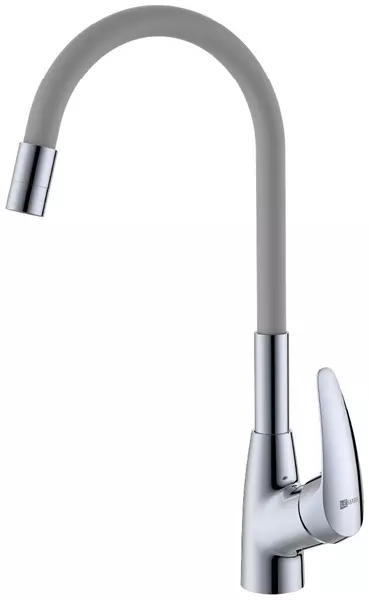 

Смеситель для кухонной мойки «Lemark» Linara LM0415C хром/серый