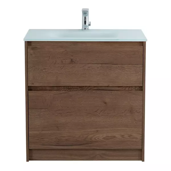 

Тумба с раковиной «Belbagno» Kraft 80 (BB810/465-LV-VTR-BO) Rovere Tabacco