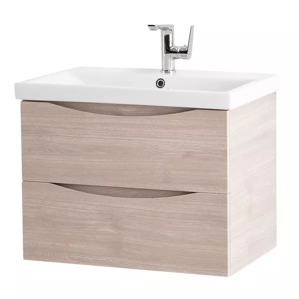 

Тумба с раковиной «Belbagno» Marino 70 (BB-0321-70-LVB) подвесная Rovere Grigio