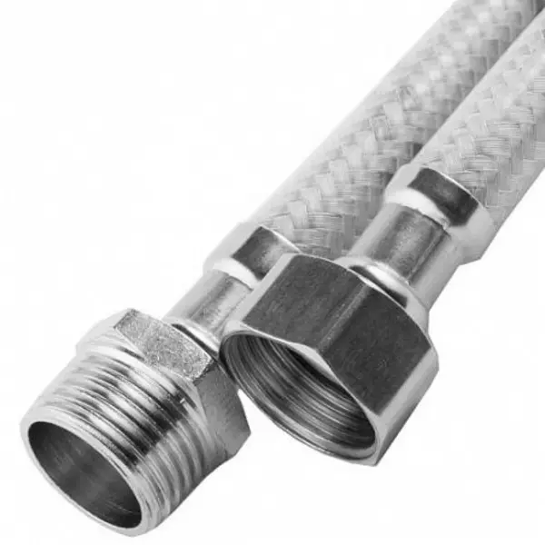 

Подводка гибкая «Tucai» 1/2"-1/2" Г/Ш 0,8 м в полимерной оплетке (1шт.) 80 см