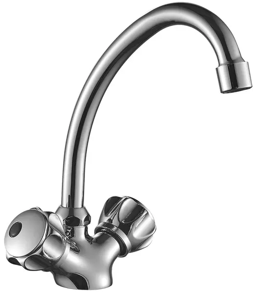 

Смеситель для кухонной мойки «Decoroom» DR50028R хром