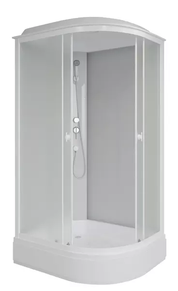 

Душевая кабина «Niagara» Promo P90/70/26L/MT 90/70 средний поддон матовая/белая левая