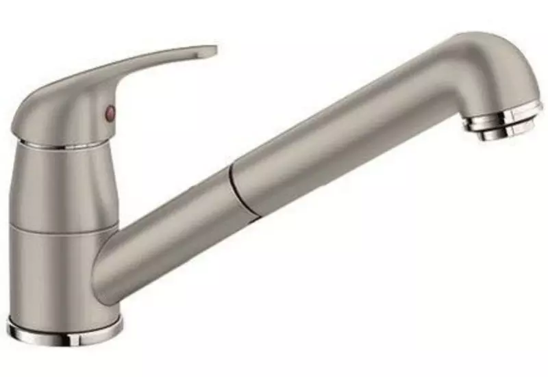 

Смеситель для кухонной мойки «Blanco» Daras-S 524198 с выдвижным изливом жемчужный